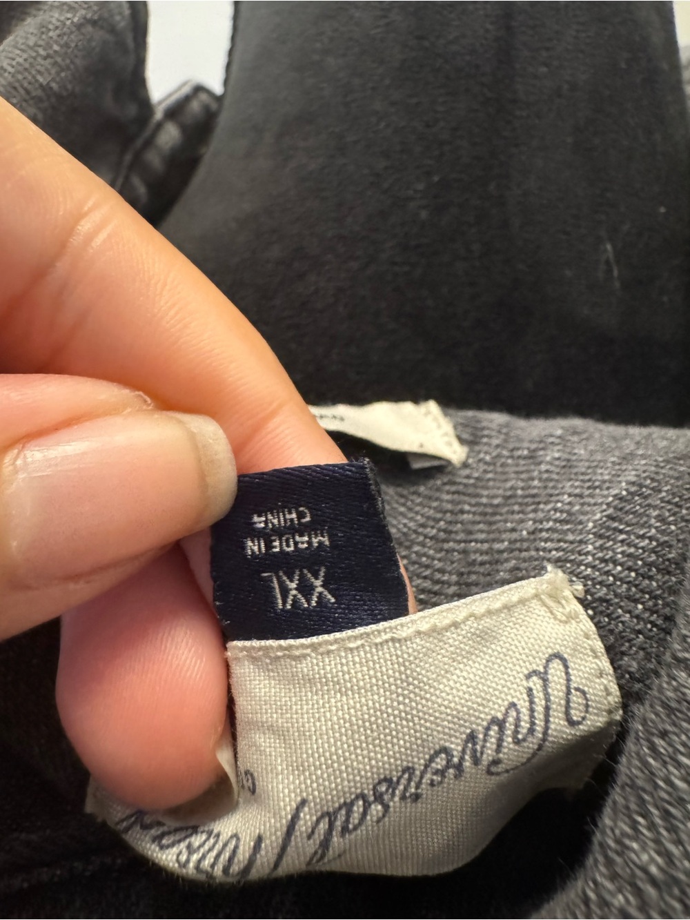 Universal Thread Washed Gray Oversized Jean Jacket - Picture 7 of 7